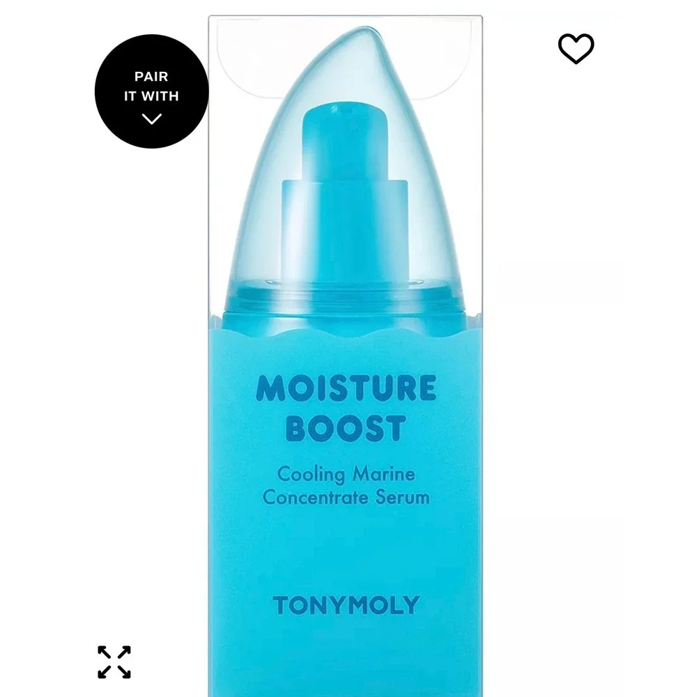 TONYMOLY Moisture Boost Cooling Marine Concentrate‎ Serum 80ml Blue Hydrating